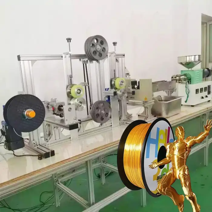 lab 3D printer filament extruder machine ABS PLA PEEK PET lab mini 3D filament machine