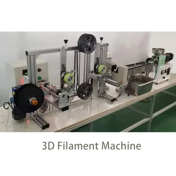 lab 3D printer filament extruder machine ABS PLA PEEK PET lab mini 3D filament machine