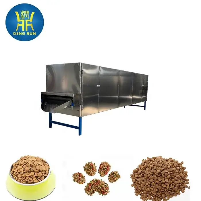 complete pet food automatic machine processing line dog feed pellet making extrusion extruder