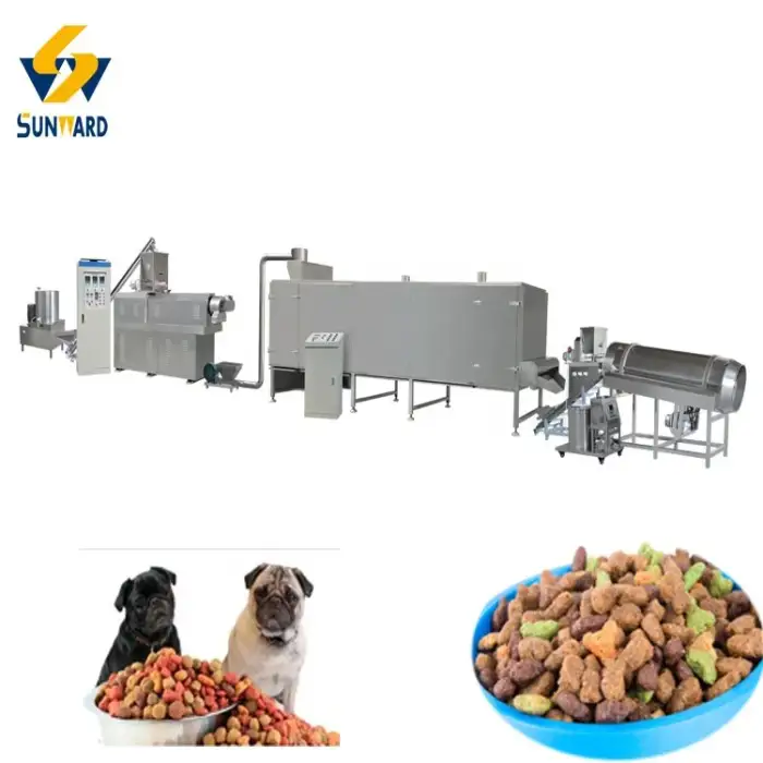 Top Quality Extruded Pet Food Making Manufacturers