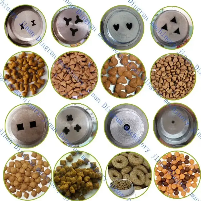 complete pet food automatic machine processing line dog feed pellet making extrusion extruder