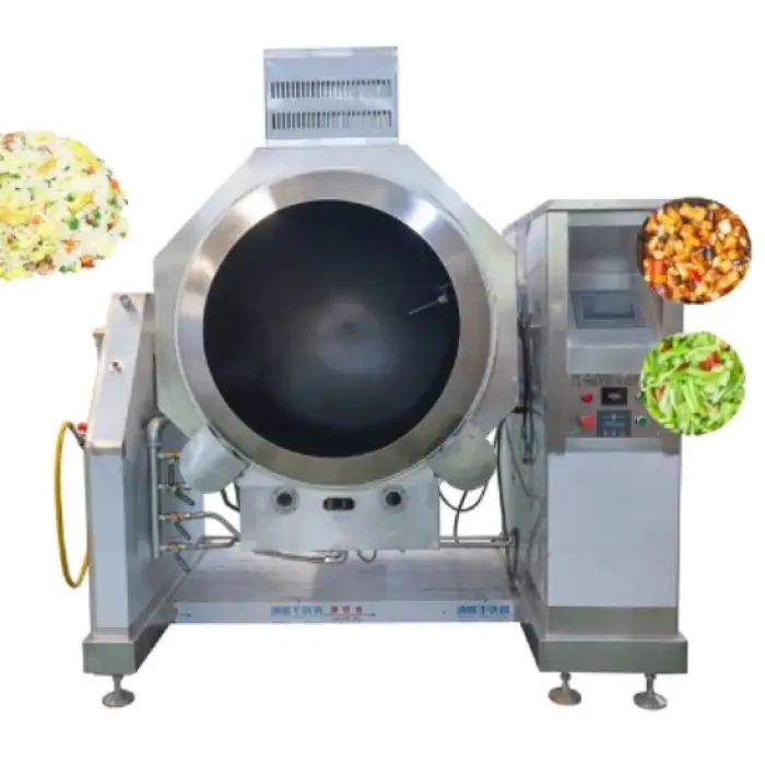 Industrial Cooking Machines for Large Catering Industry Food Processing and Vegetable Processing Plant