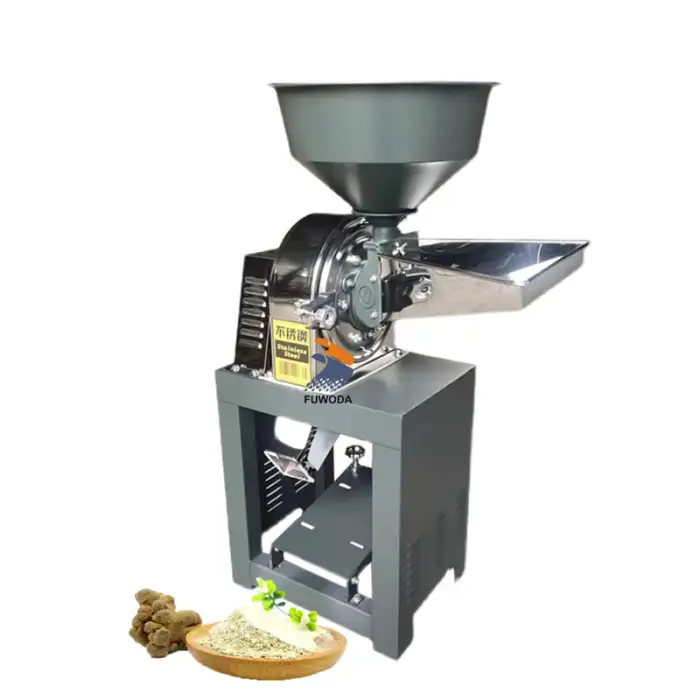 Stainless steel powder grinder machine