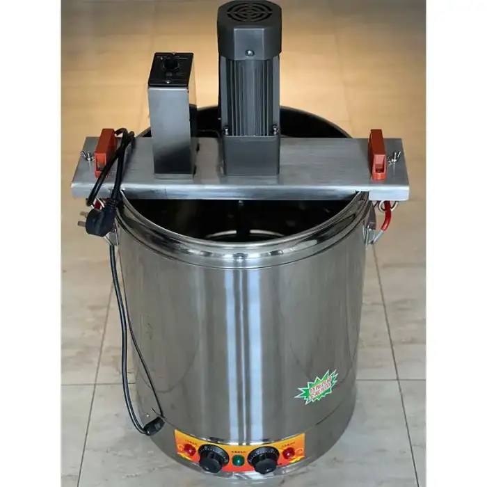 Cooking Auto Stir Fry Machine Automatic Industrial Gas Heated   Commercial Food Cooking Pots With Mixer