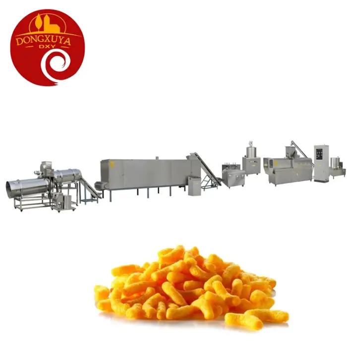 Professional Jinan city Multi-functional Puffed Corn Chips Snacks Machine Snack Food Machine Production Line