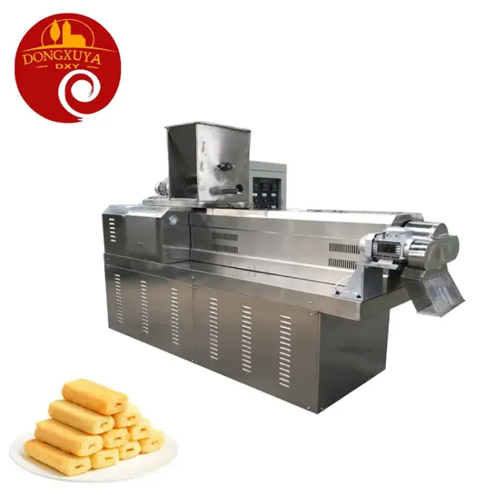 Professional Jinan city Multi-functional Puffed Corn Chips Snacks Machine Snack Food Machine Production Line