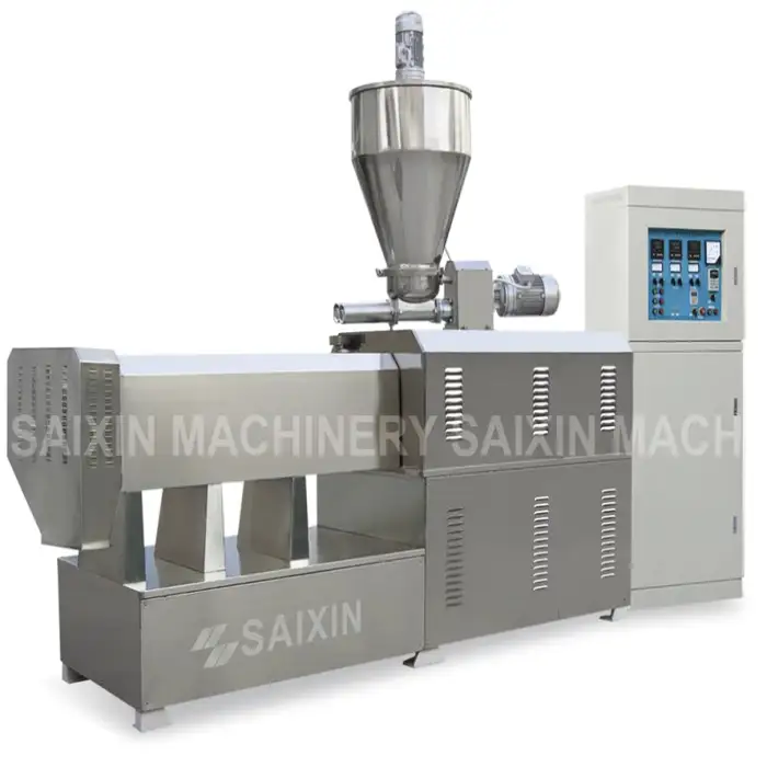 60-100kg per hour snacks food making machine for puffed food