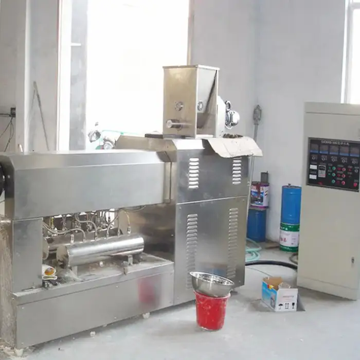 60-100kg per hour snacks food making machine for puffed food