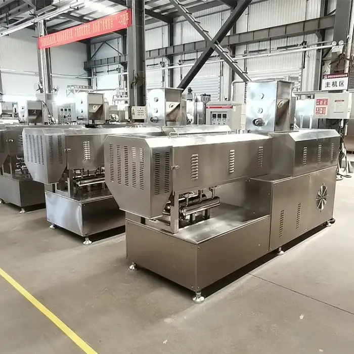 60-100kg per hour snacks food making machine for puffed food