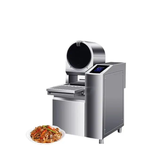 Automatic Food Cooking Machine Drum Industrial Cooking Machine For Restaurant