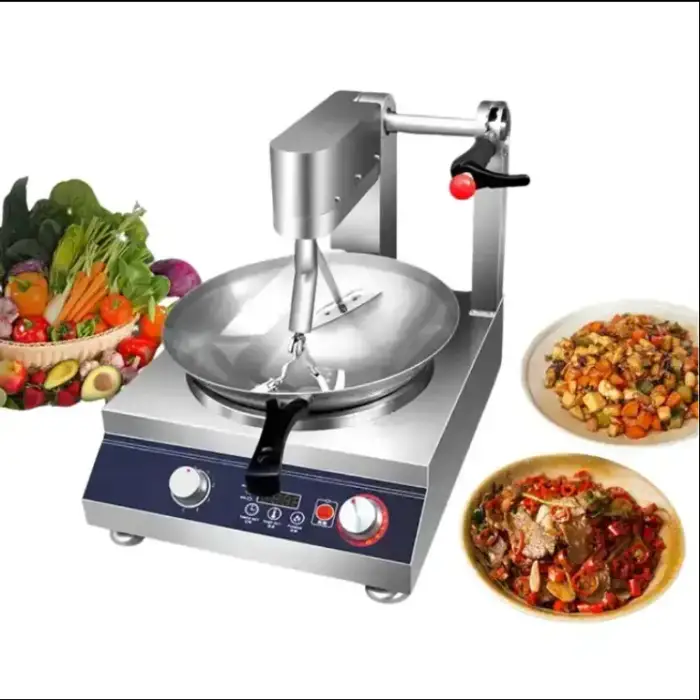 QINBIAO Industrial Automatic Food Processing Cooking Machinery Cooker Mixer