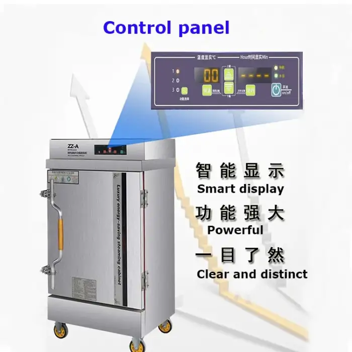 Quality Multi Function Gas And Electric Steamer Industrial Gas Food Rice Seafood Bun Steamer Machine