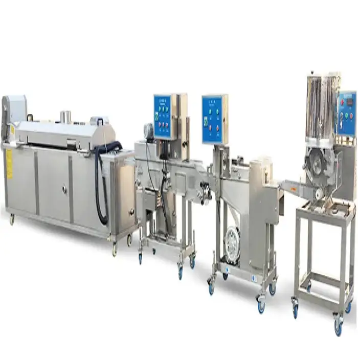 Automatic burger patty forming machine processing line Food Industry equipment