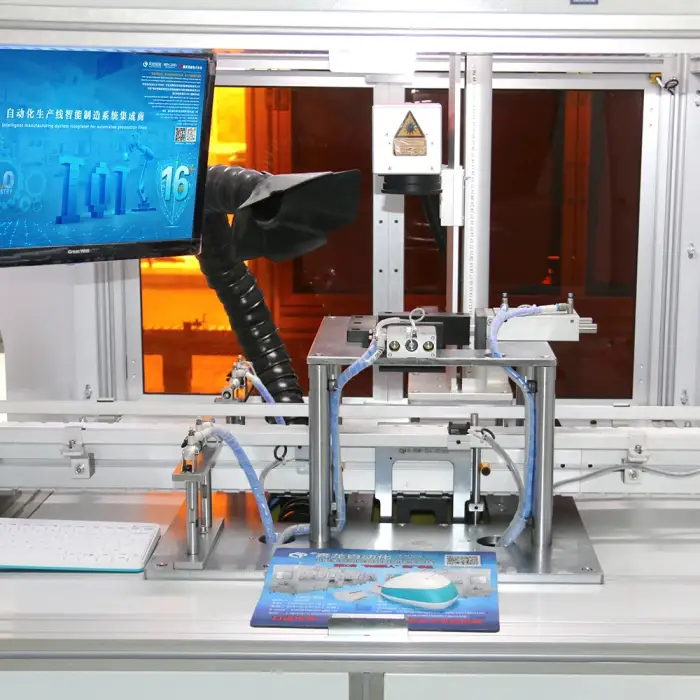 Low-voltage magnetron switch automated assembly and testing flexible production line