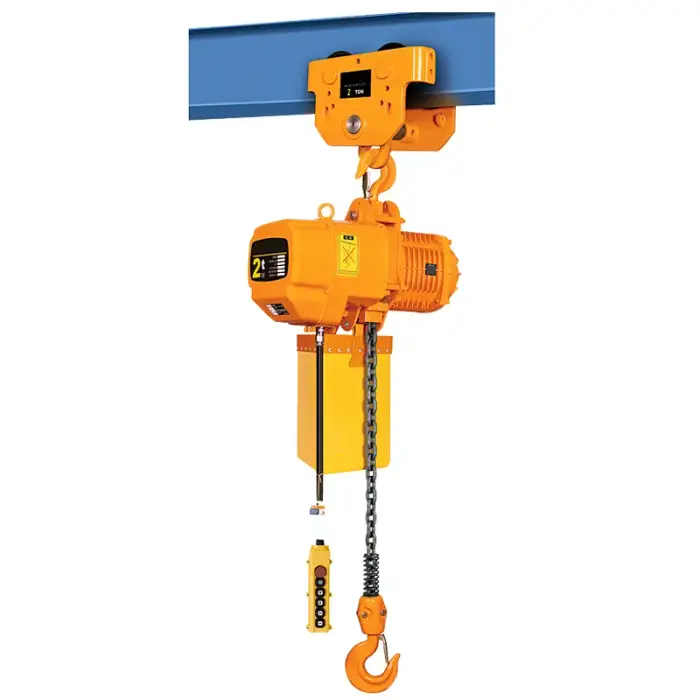 1 ton 3.5m HHBB electric chain hoist with hook