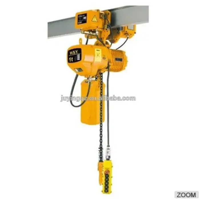 1 ton 2 ton 3 ton 5 ton  HHBB electric chain hoist with hook