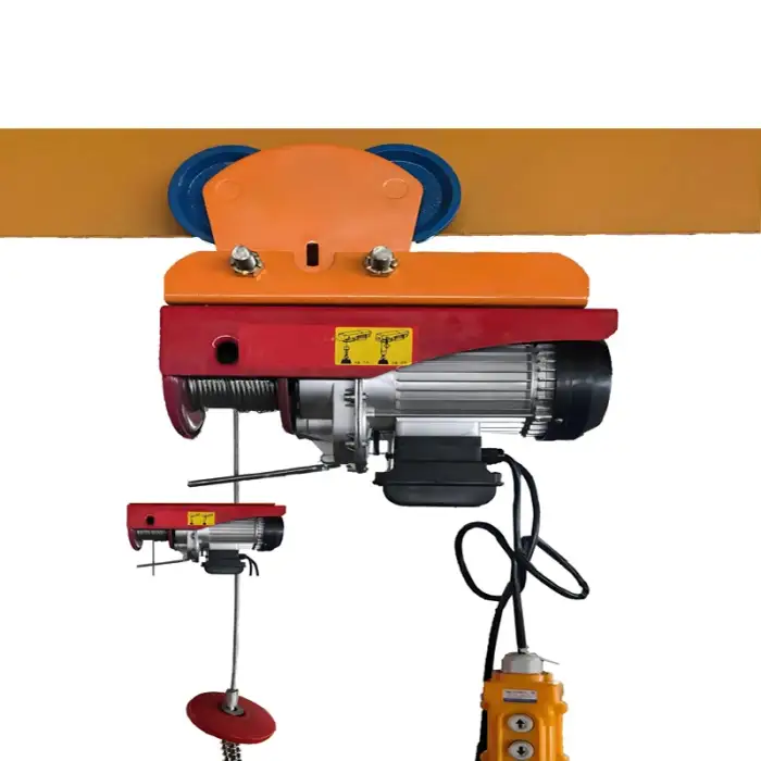 1000kg micro electric hoist 220v sling hoist for warehouse use 1Ton