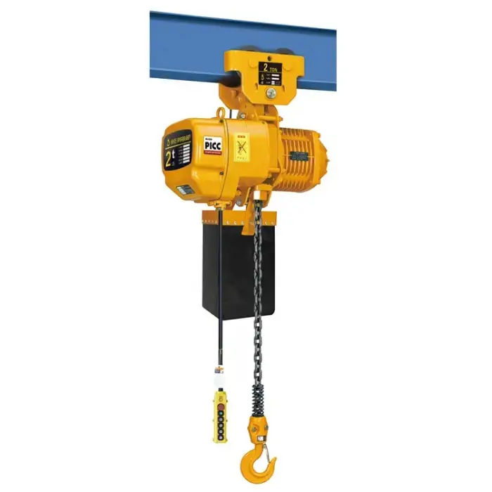 Construction equipment electric chain hoist 1 ton 2 ton 3 ton with wireless remote control