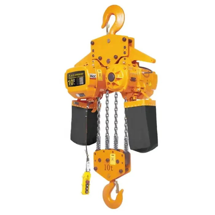 Construction equipment electric chain hoist 1 ton 2 ton 3 ton with wireless remote control