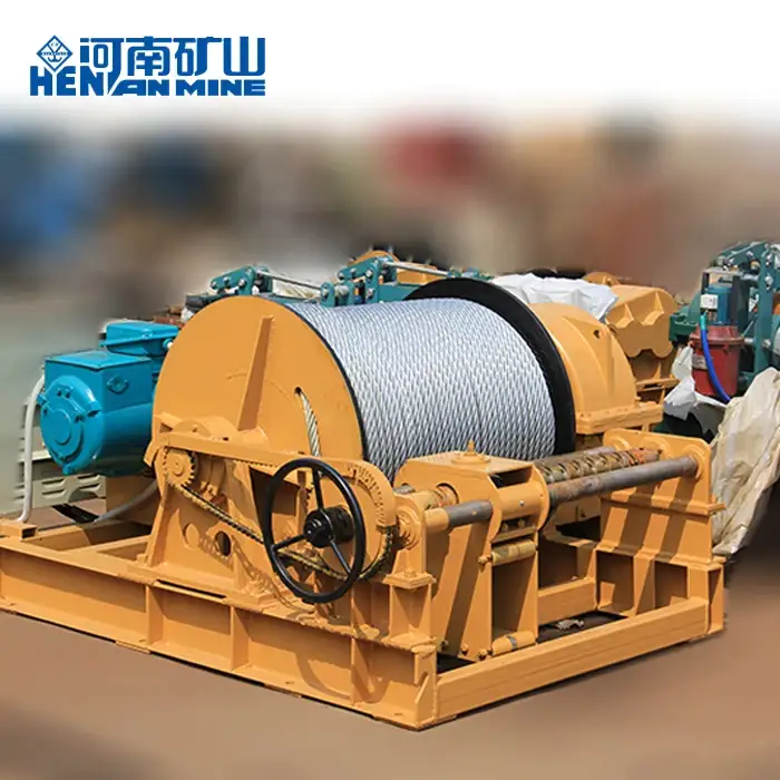 15ton 380v high speed hydraulic electric winch