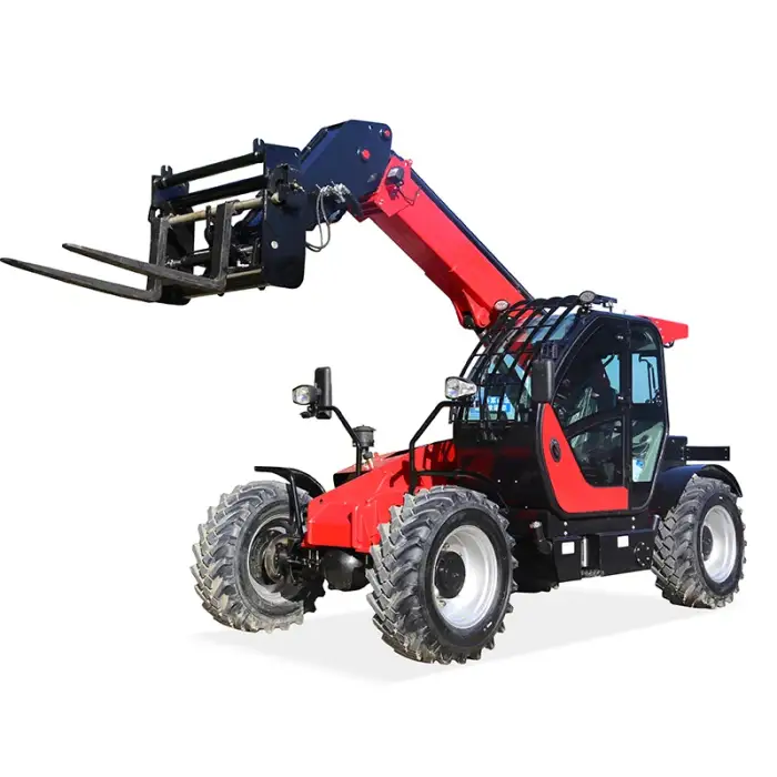 Telehandler 7-14 Meter Telescopic Boom Handler Forklift with optional engine