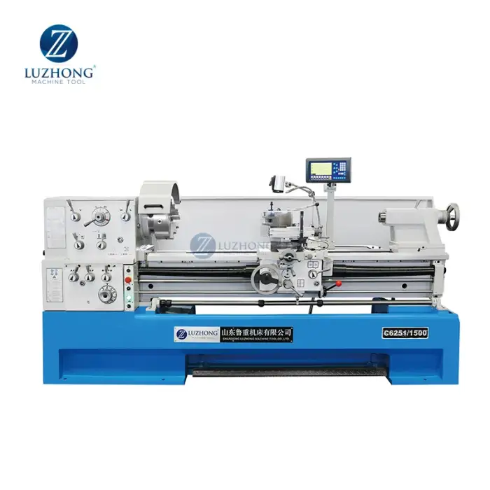 LUZHONG C6246  Horizontal Mechanical Lathe Machine New Condition  Light Duty Gap Bed Core Motor Components