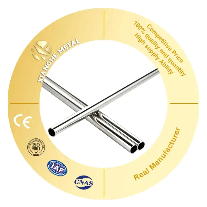 Mechanical components chemical food production 1mm 2mm 3mm SS 301 310S 316L 202 430 Stainless Steel capillary Pipes