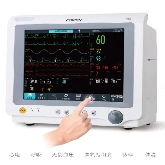 Hospital Medical Equipment Operating Room Patient Monitor Icu Ccu Ambulance Multi-parameter Vital Signs Patient Monitor