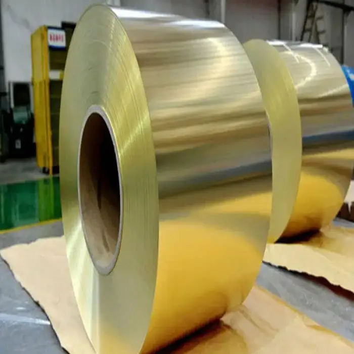 High Quality C24000 C26000 Brass Copper Coil 0.9mm Flat Copper Strip For Mechanical Component