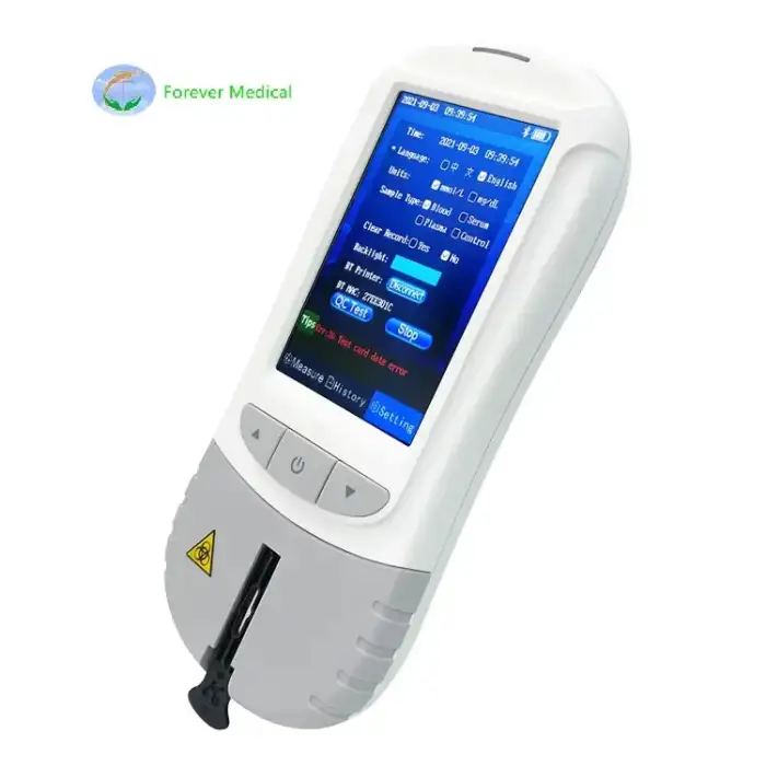 Portable Dry Biochemistry Analyzer clinics hospital medical equipment  ACA machine  test glucose