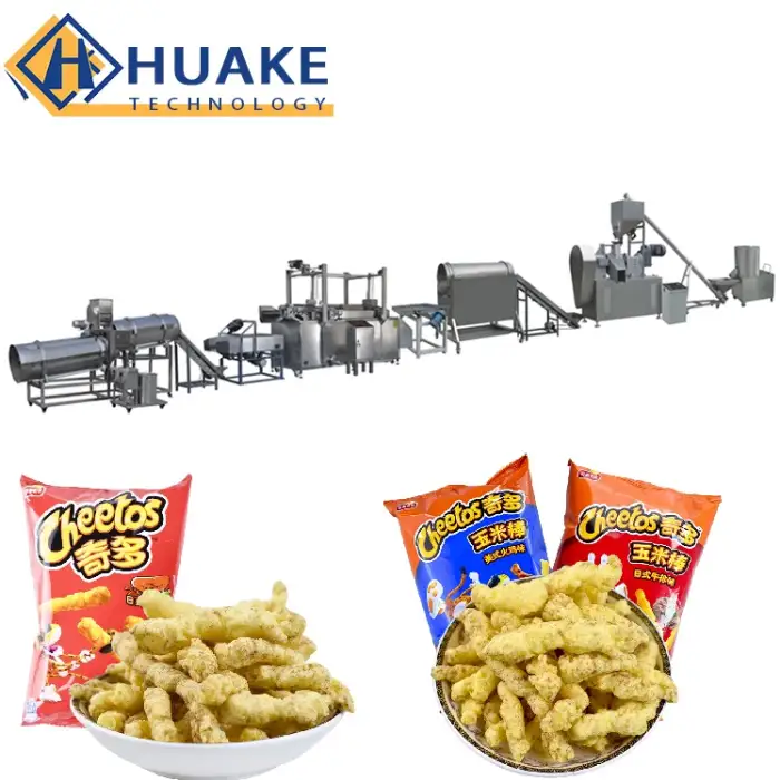 Cheetos Snack Complete Production Line: Food Processing for Cheetos Snacks