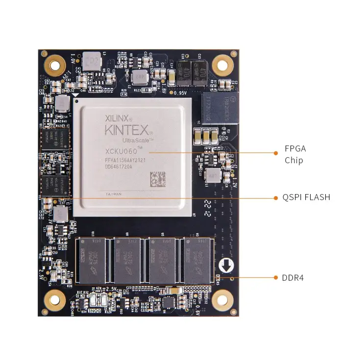 ALINX SoM ACKU060 Xilinx Kintex UltraScale+ XCKU060 PCIE 3. 0 FPGA Core Board System Wholesales Electronic Integrated Circuits