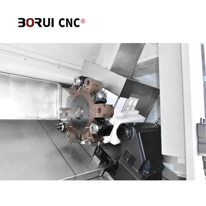 CNC Lathe Machine for Metal: Manufacturer of CNC Horizontal Lathe Machines BR-570DY