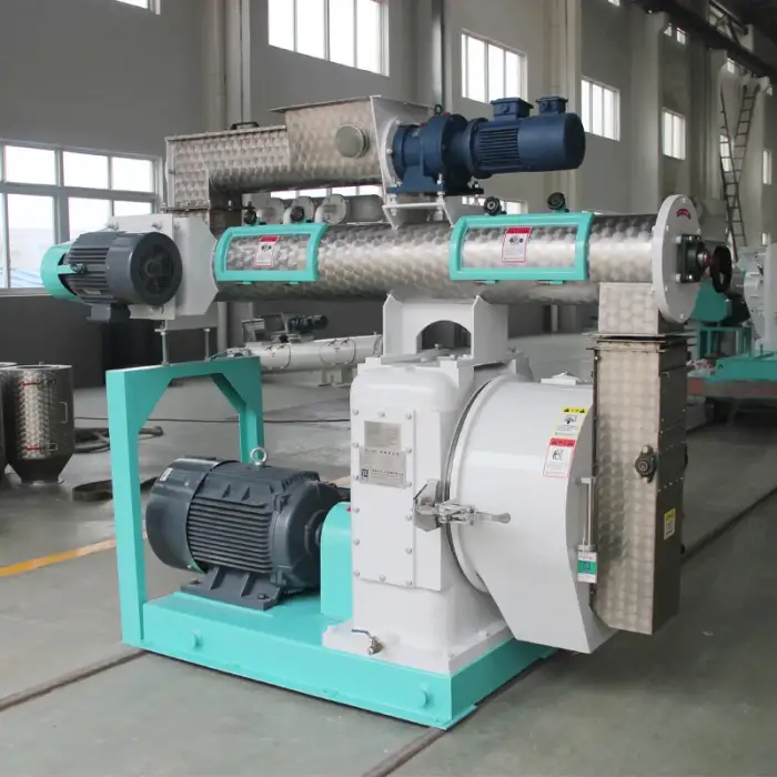 YUDA Poultry Farming Feed Pellet Production Line Equipment Core Bearing Poultry Feed Equipment