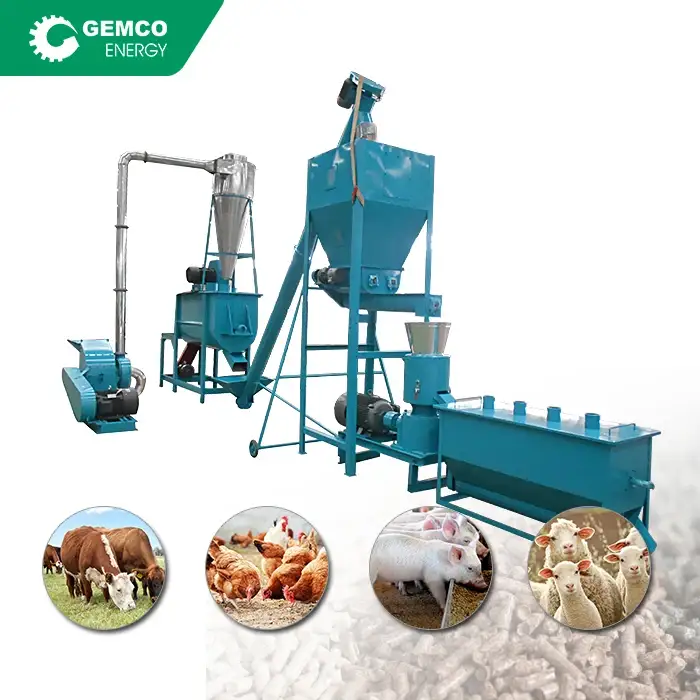 Farm Use Small Poultry Feed Pellet Production Line Provided Poultry Feed Machine Pakistan