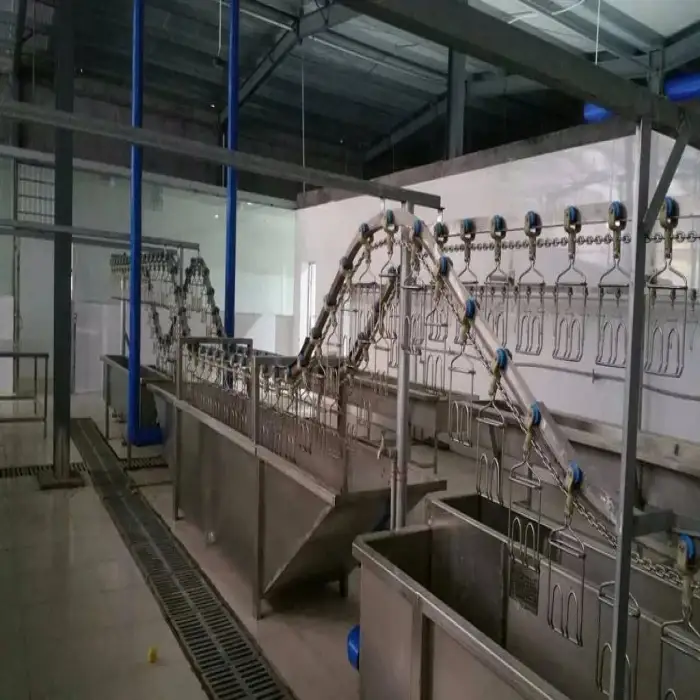 automatic chicken processing plant small poultry slaughtering processing line chicken processing plant automatic