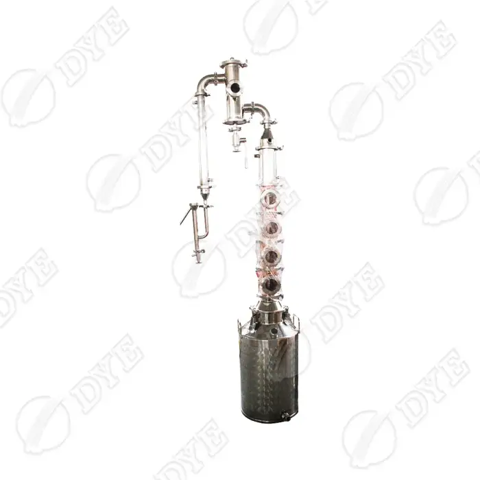 DYE 50L 100L 200L Home alcohol distiller Small distillation equipment Moonshine alcohol distillery