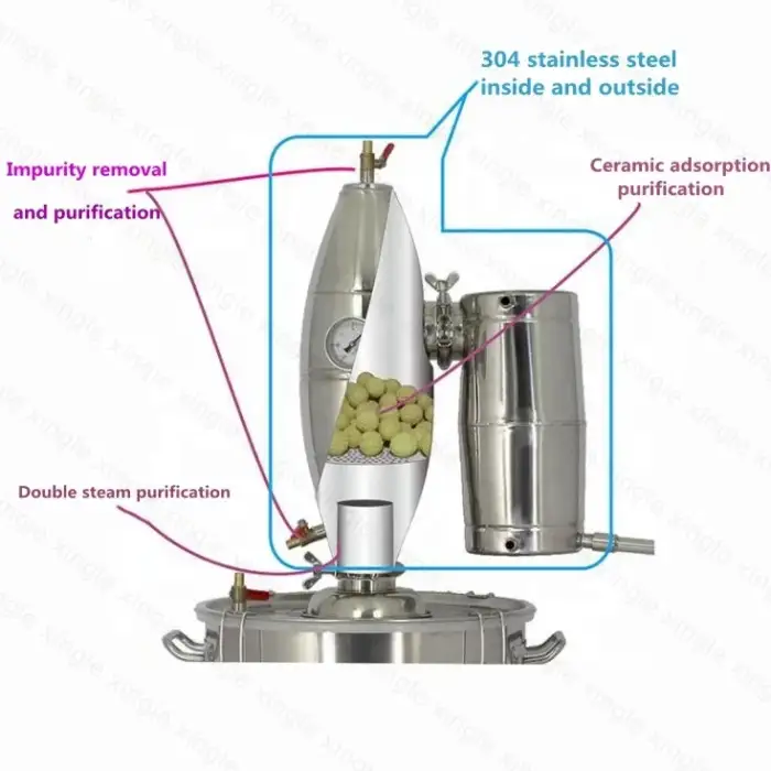 destilator alcohol distillation distilery home alcohol distillers  manufacturers sparkling wine making equipment