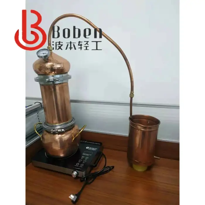 3L Alcohol Still Rum Whisky Brandy Liquor Wine Distillery Vodka Making Machine