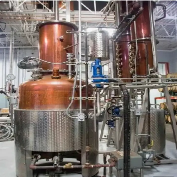 distillation column industrial distilling equipment alcohol production line with Whiskey vodka distillery equipment