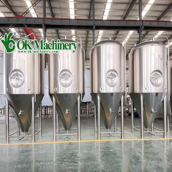 OK-B6 1000L 2000L Machines Alcohol Production Equipment Micro Brewery Beer Brewing Equipment