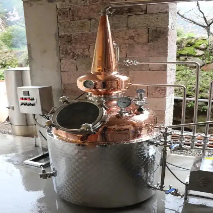 distillation column industrial distilling equipment alcohol production line with Whiskey vodka distillery equipment