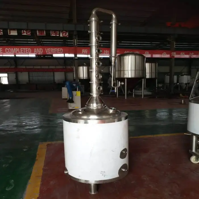 200Liter 300Liter 500Liter Industrial Alcohol Distillation Equipment