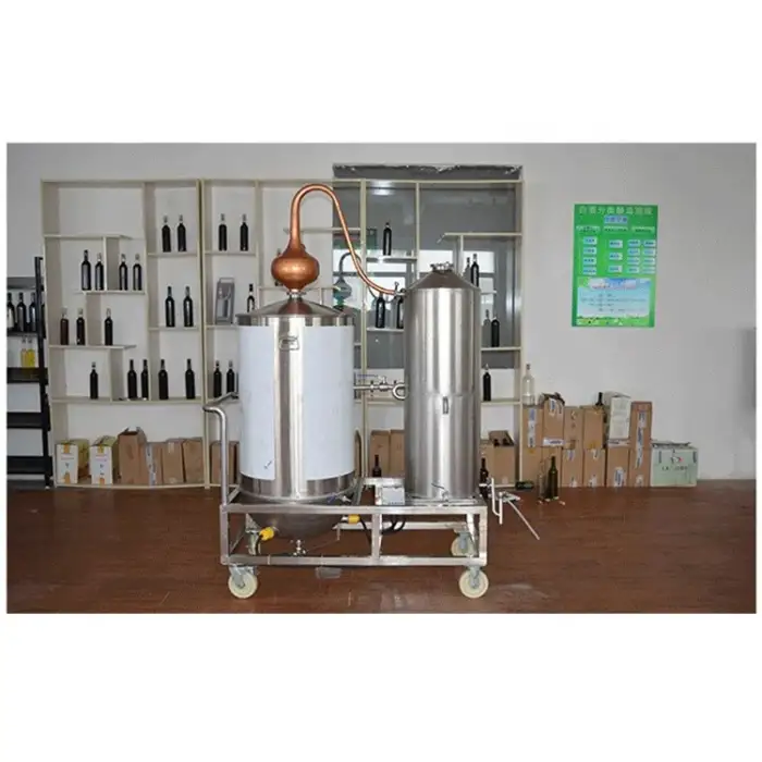 Reflux Column Still Distillery Kettle Gin Production Alcohol Making Machine Distiller