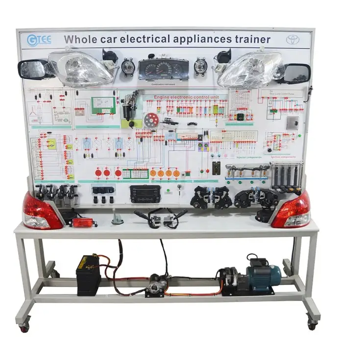 School lab kit full car electrical training stand training equipment Educational equipment automotive training board