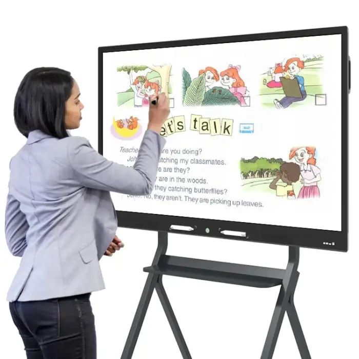 55 Inch Touch Screen Interactive Whiteboard School Laboratory Equipment Educational For Schools