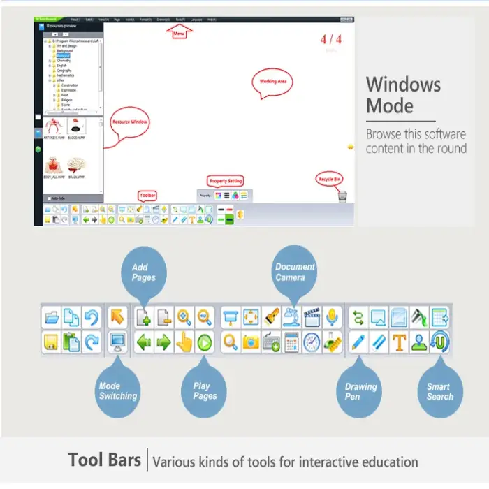 Riotouch 65 75 86 inch touchscreen digital board interactive panel digitouch educational equipment for smart school