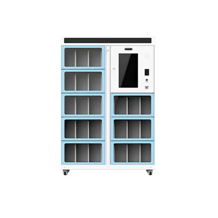 4G 5G Intelligent bookcase android UHF HF library shelve remote 24 hours smart book RFID micro school community management