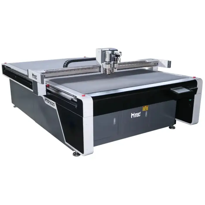 1625 Auto feeding CNC Oscillating Vibrating Knife, Blade Cutting Machine for pu, leather, textile, cardboard