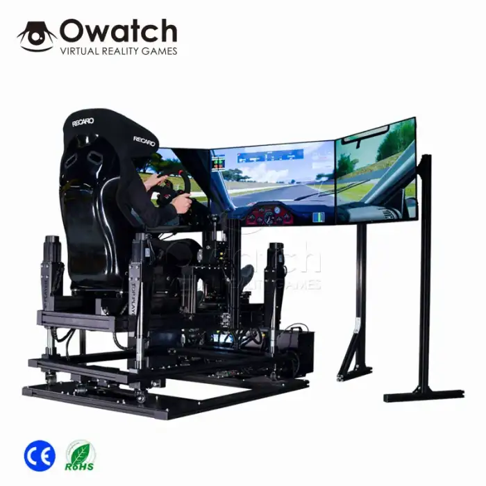 Original car video games 5DOF Driving racing simulator driving school cockpit for sale